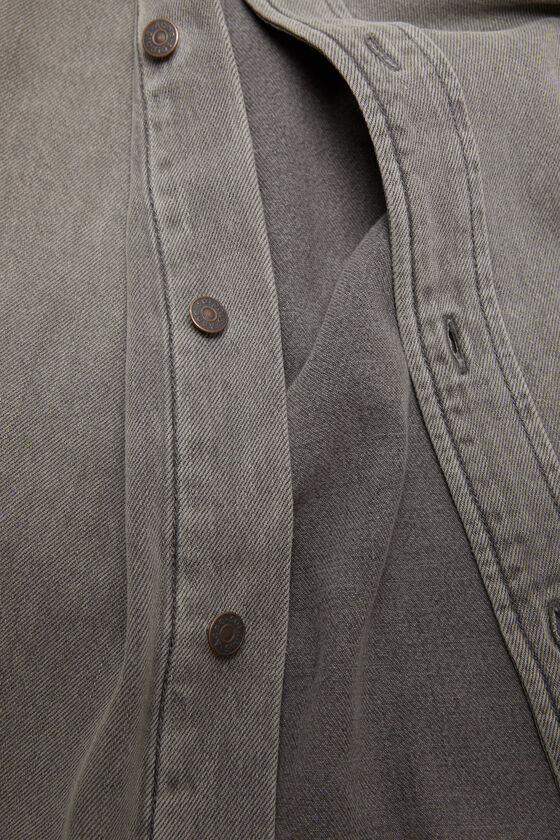 (image for) Premium-Grade Denim shirt - Loose fit